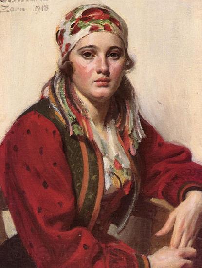 Anders Zorn Ols Maria, Norge oil painting art